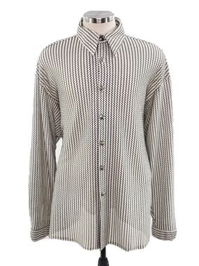 Vintage James Lord United Garment Group Men's Long Sleeve Button-Up Shirt 2XL